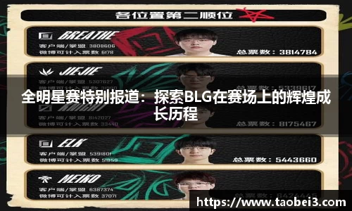 全明星赛特别报道：探索BLG在赛场上的辉煌成长历程